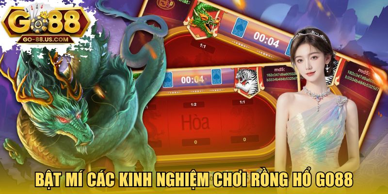 Bật mí các kinh nghiệm chơi Rồng Hổ GO88