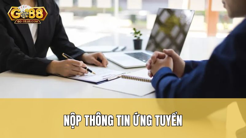 Nộp thông tin ứng tuyển