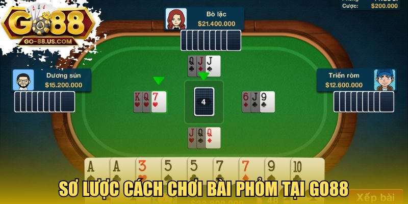 Sơ lược cách chơi bài phỏm tại GO88